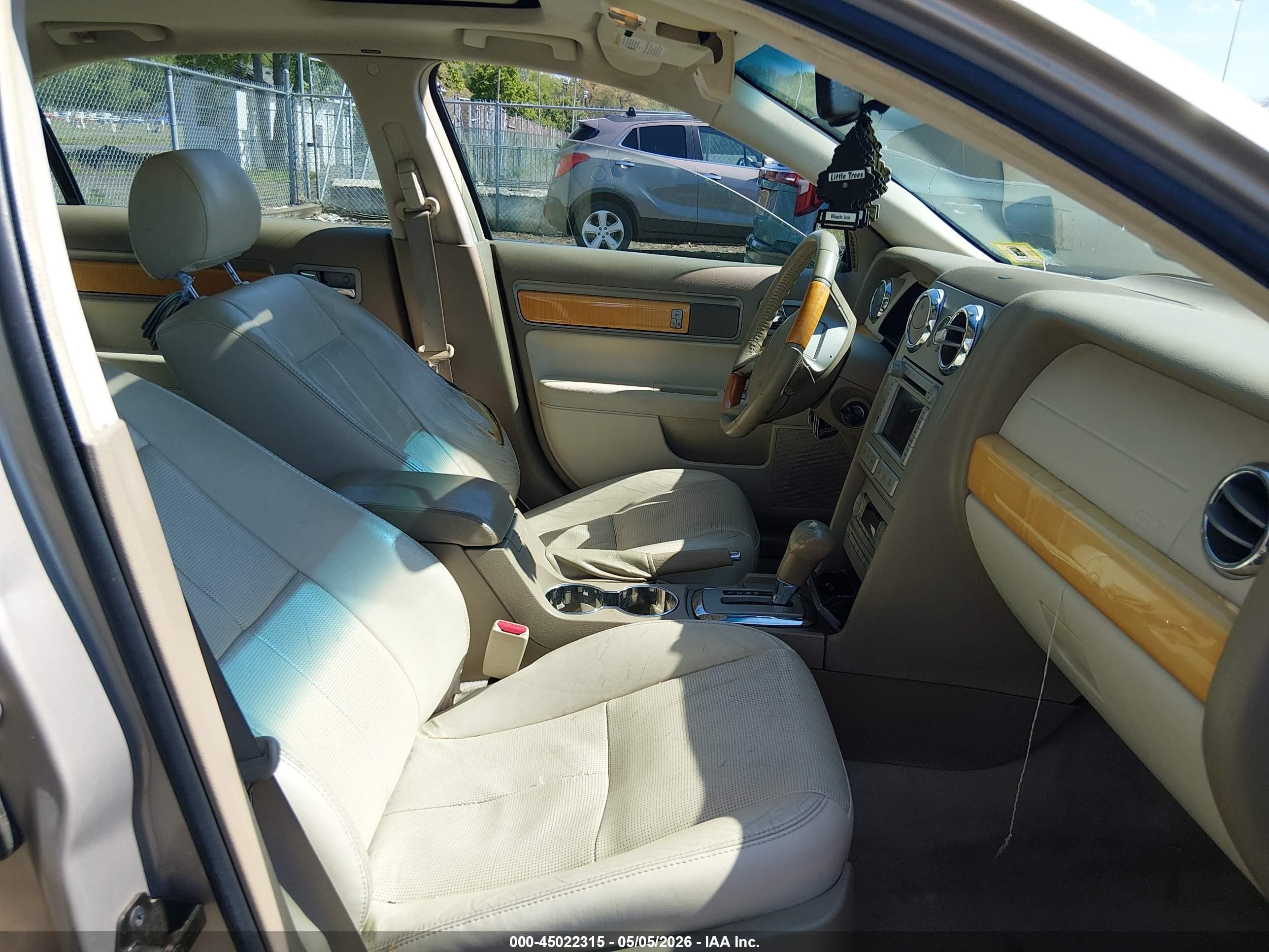 2008 Lincoln Mkz   Beige vin: 3LNHM26T28R640819
