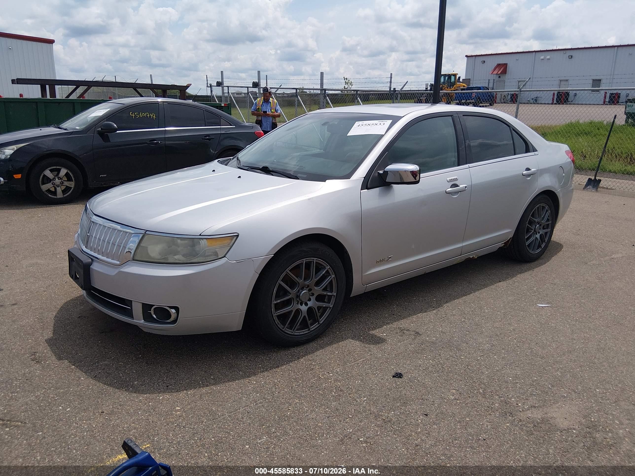 2009 Lincoln Mkz   Silver vin: 3LNHM26T29R611421