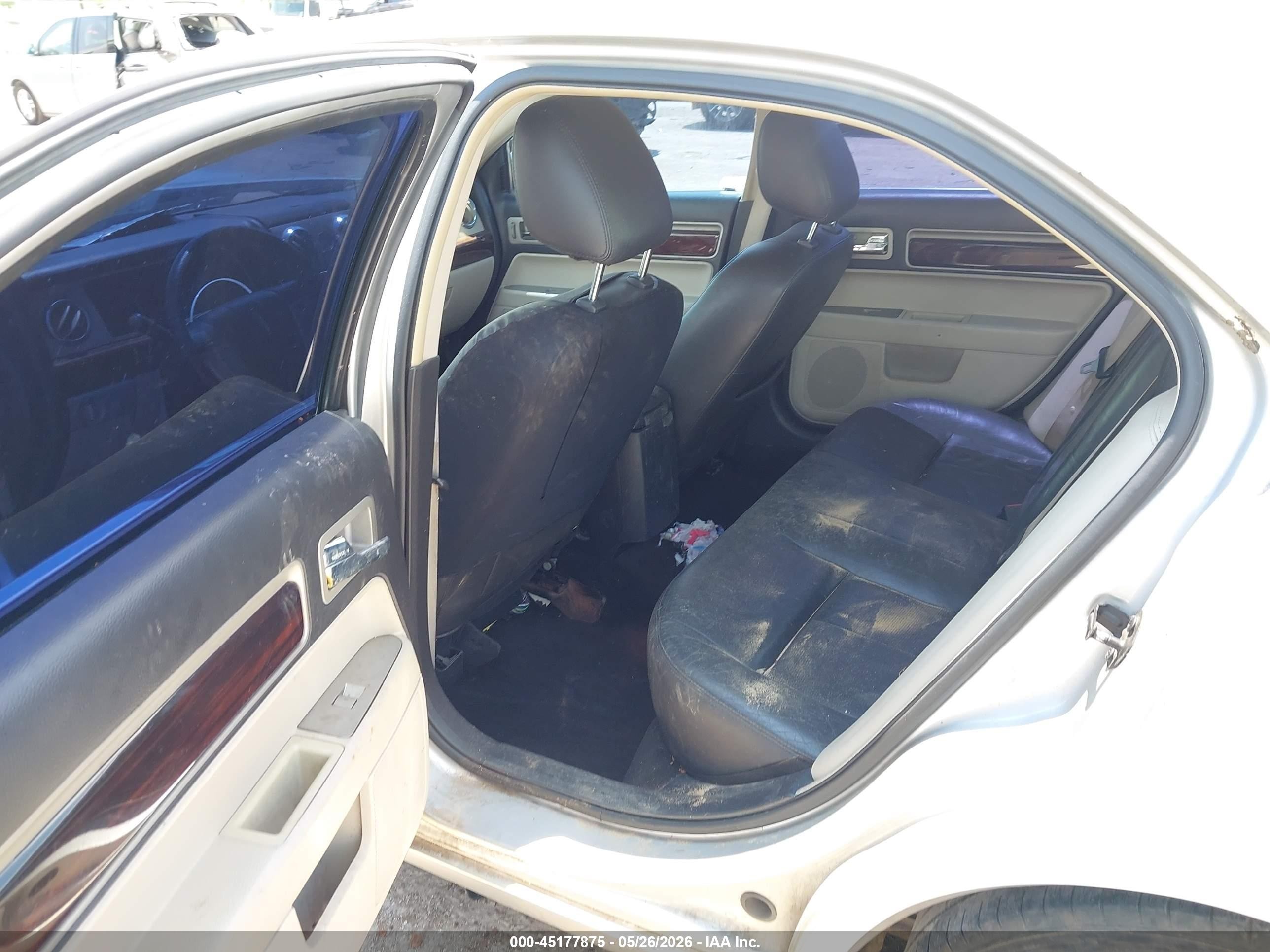 2009 Lincoln Mkz Silver vin: 3LNHM26T29R633564