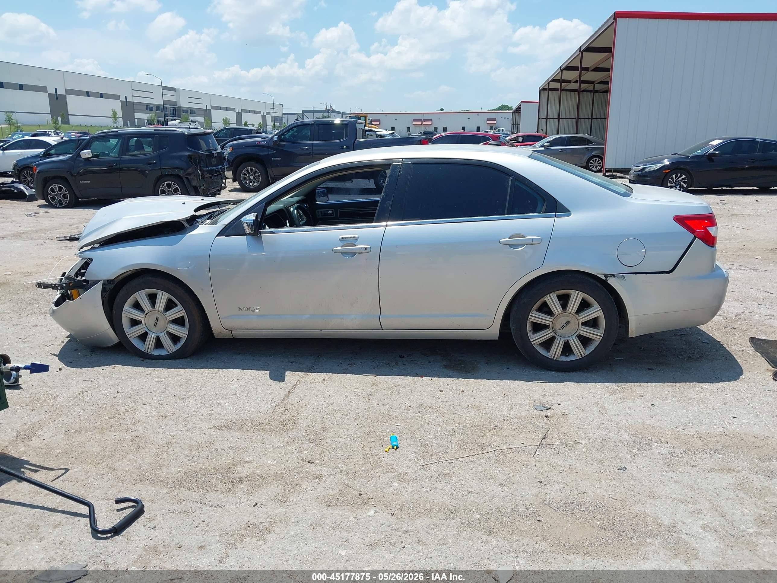 2009 Lincoln Mkz Silver vin: 3LNHM26T29R633564