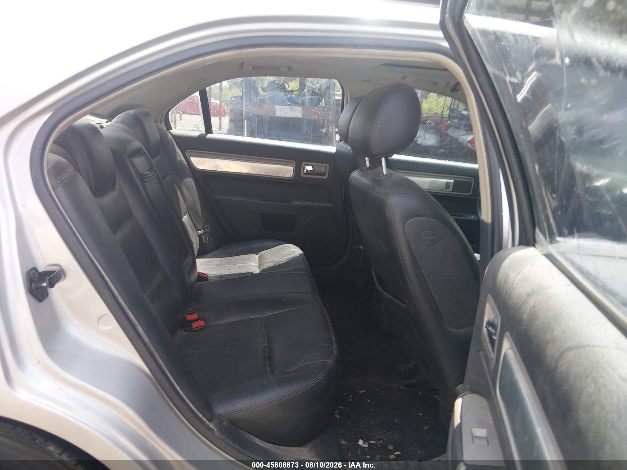 2007 Lincoln Mkz   Серебряный vin: 3LNHM26T37R622134