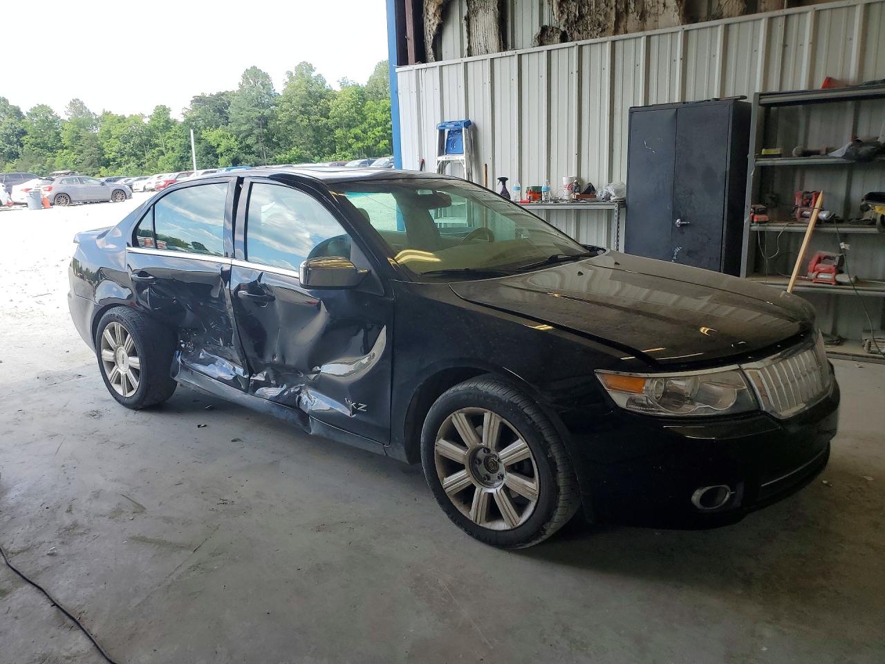 2007 Lincoln Mkz Black vin: 3LNHM26T37R657028