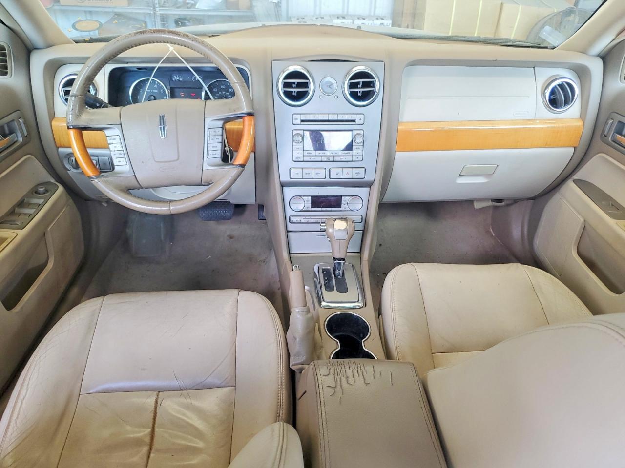 2007 Lincoln Mkz Black vin: 3LNHM26T37R657028