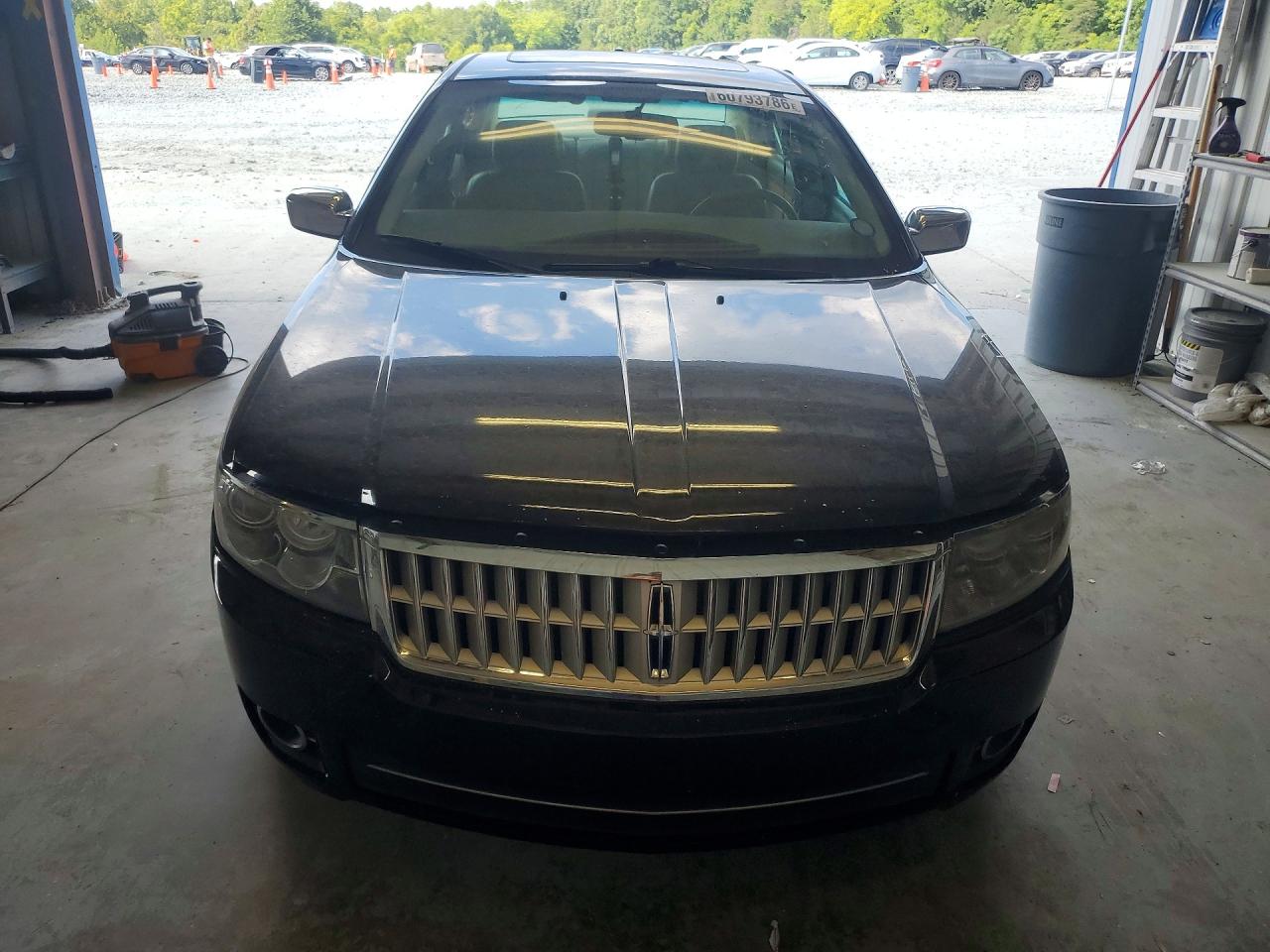 2007 Lincoln Mkz Black vin: 3LNHM26T37R657028