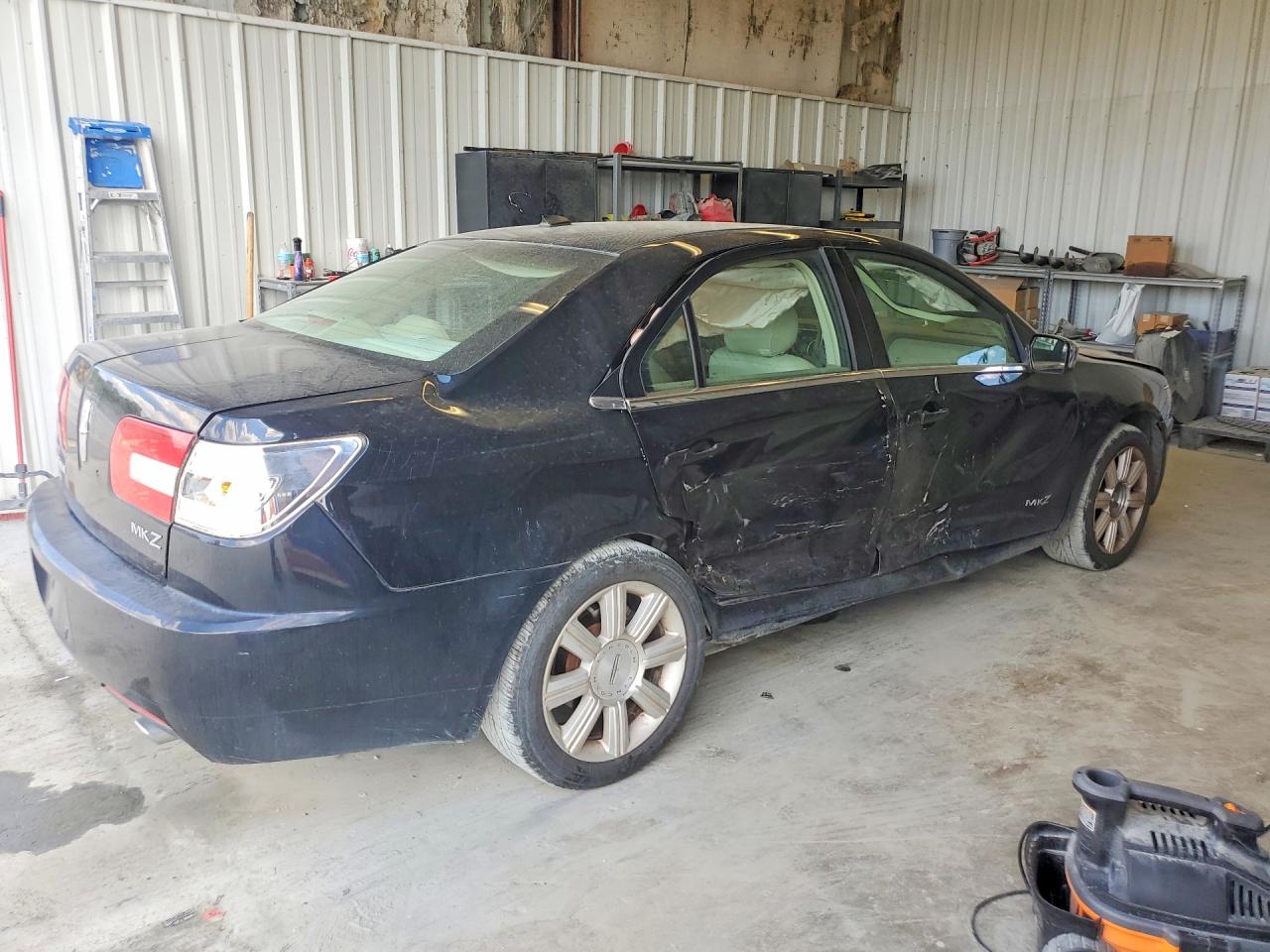 2007 Lincoln Mkz Black vin: 3LNHM26T37R657028