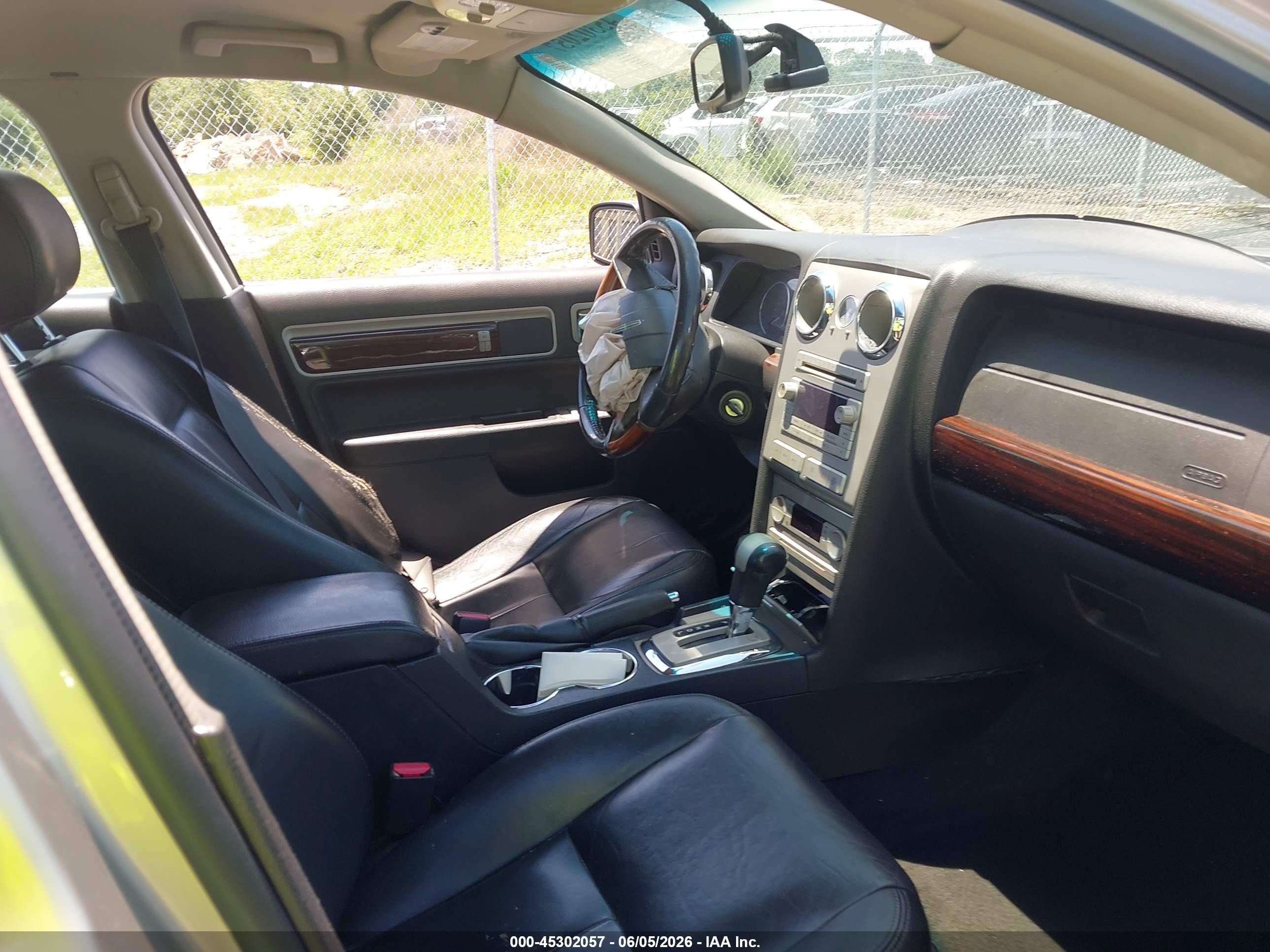 2007 Lincoln Mkz   Silver vin: 3LNHM26T37R659829