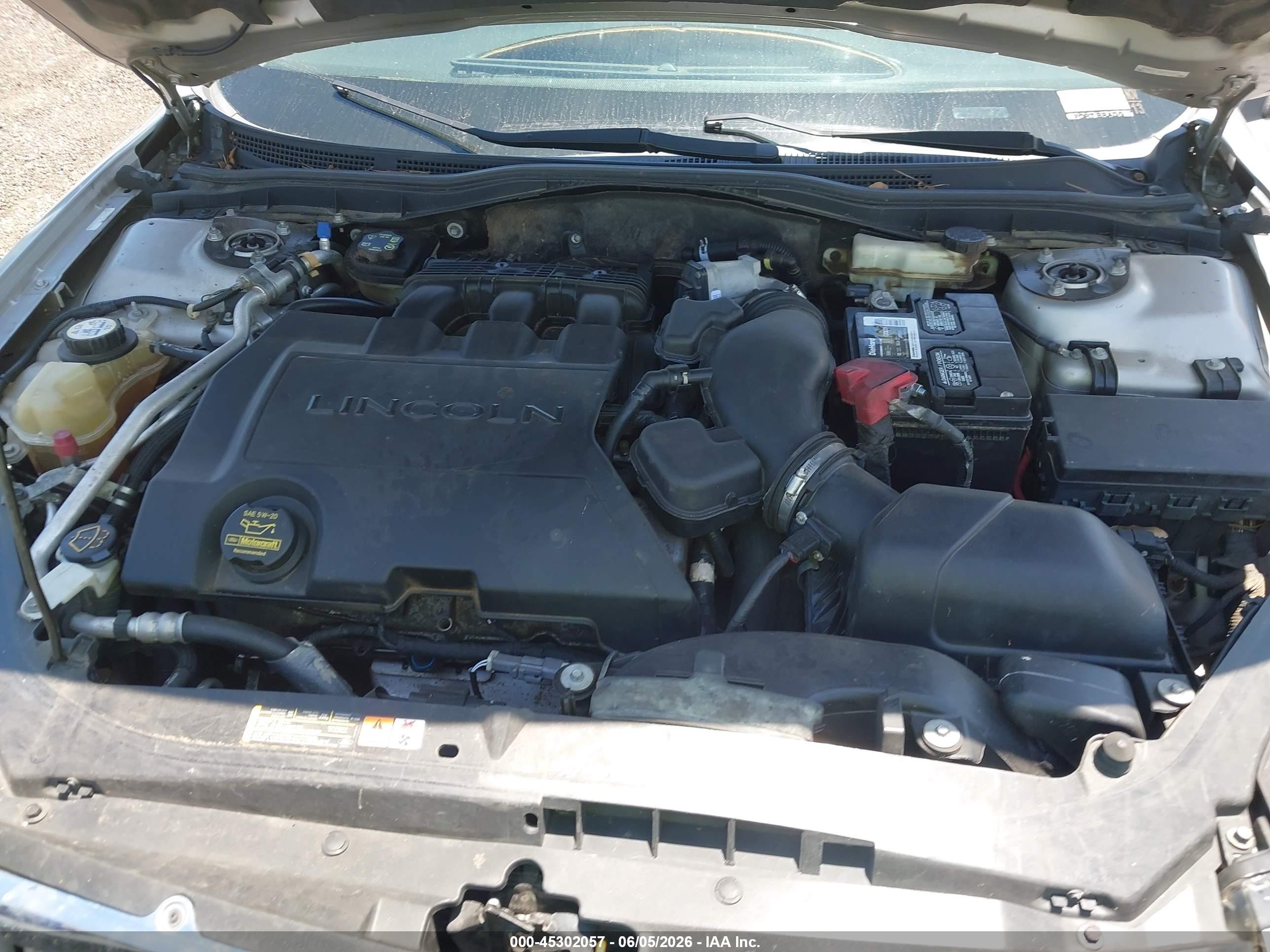 2007 Lincoln Mkz   Silver vin: 3LNHM26T37R659829