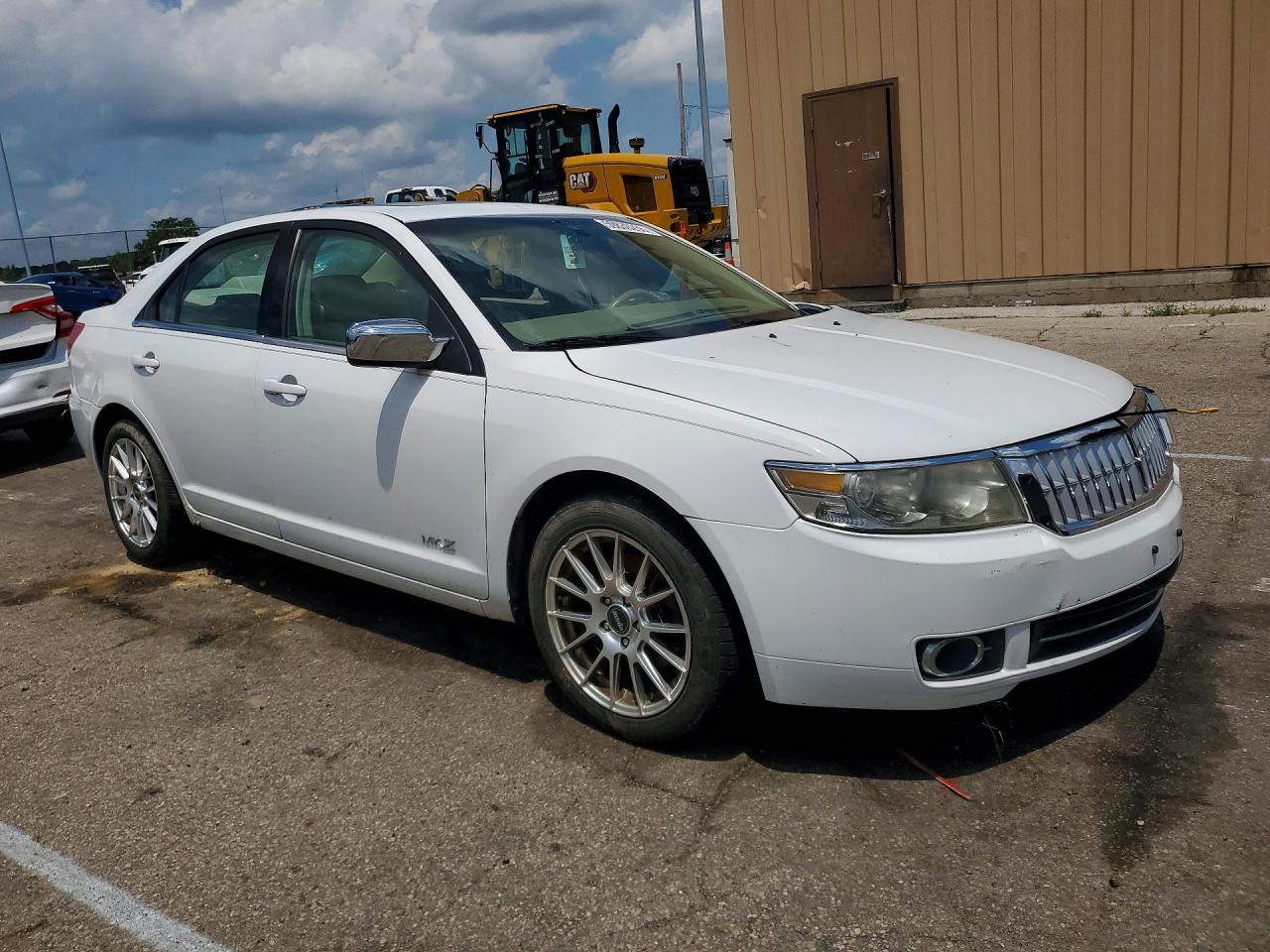 2007 Lincoln Mkz White vin: 3LNHM26T37R660950