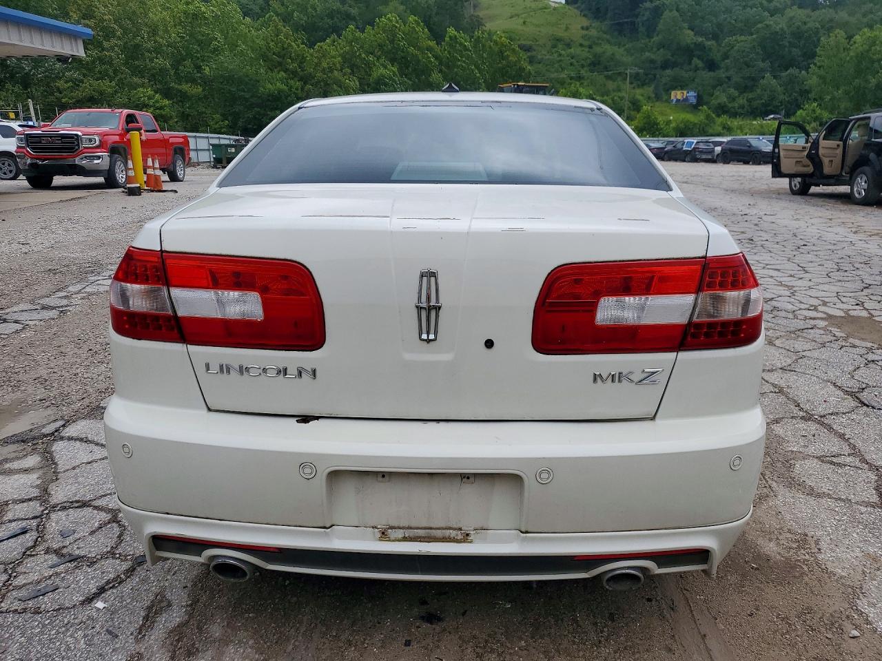 2008 Lincoln Mkz White vin: 3LNHM26T38R634298