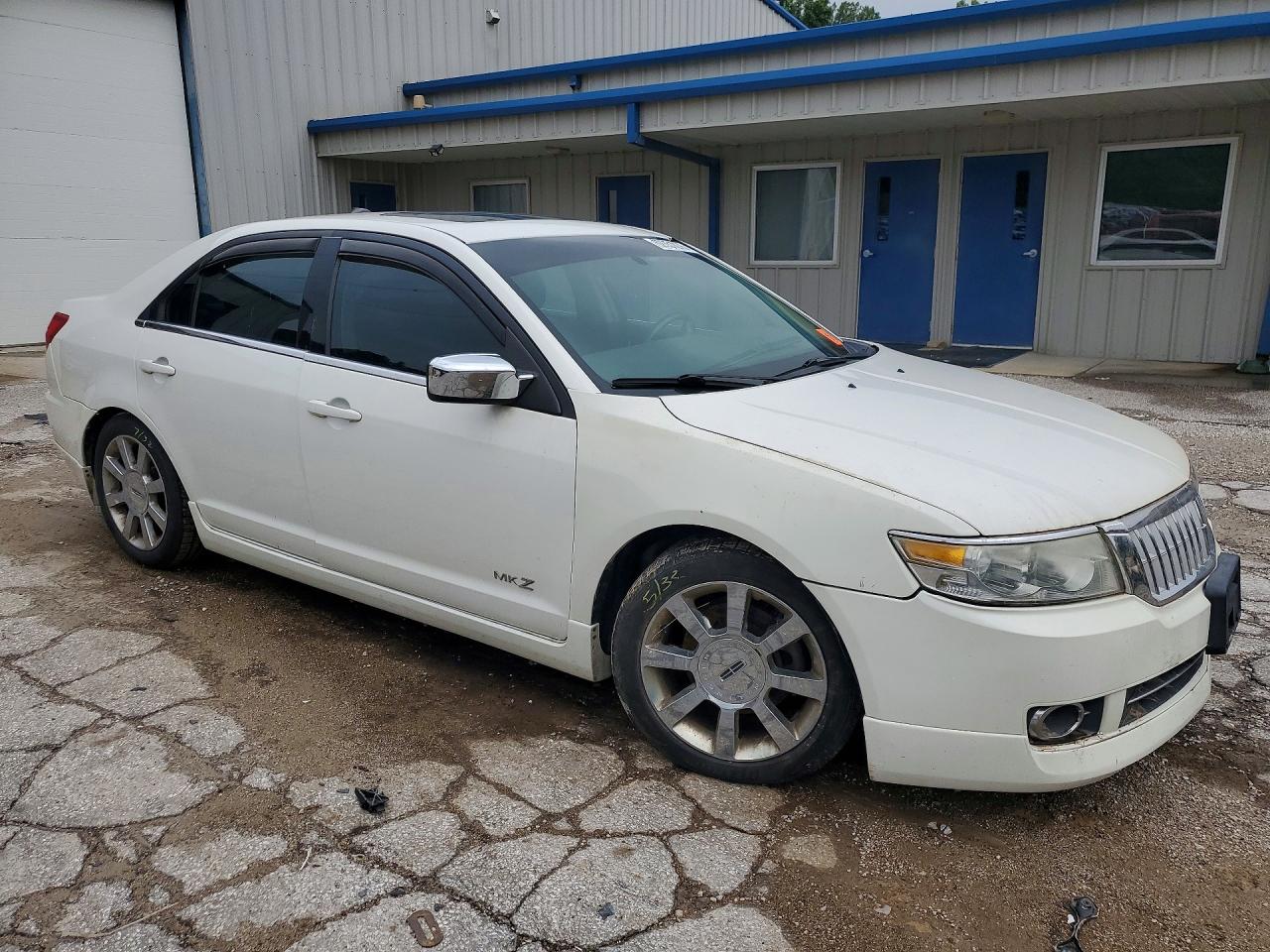 2008 Lincoln Mkz White vin: 3LNHM26T38R634298
