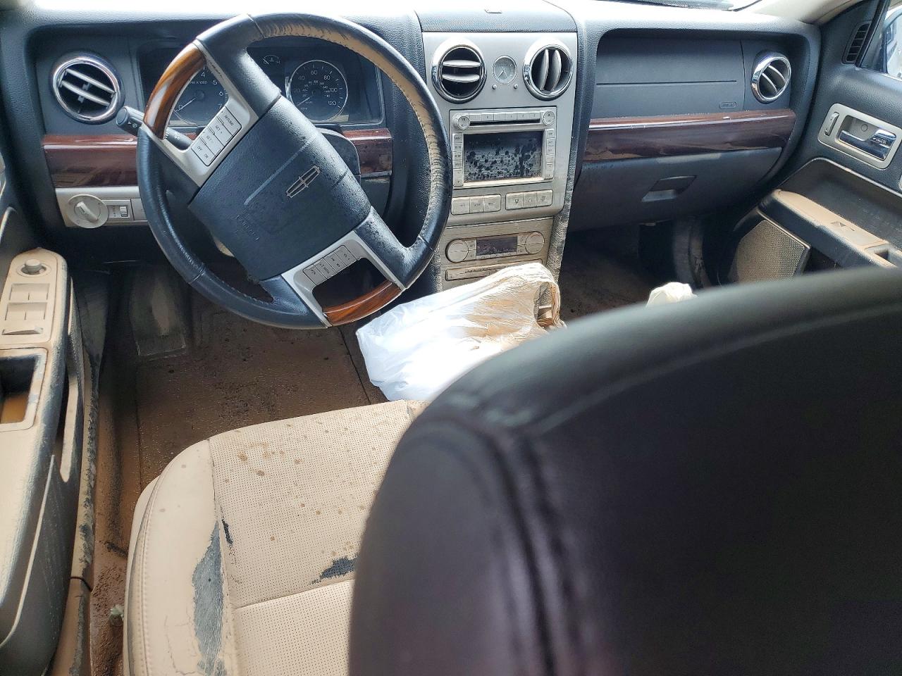 2008 Lincoln Mkz White vin: 3LNHM26T38R634298