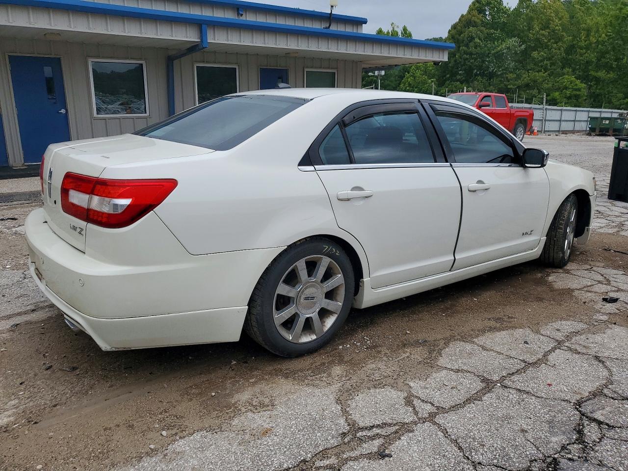 2008 Lincoln Mkz White vin: 3LNHM26T38R634298