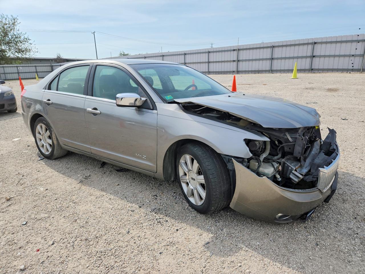 2008 Lincoln Mkz Gray vin: 3LNHM26T38R648511