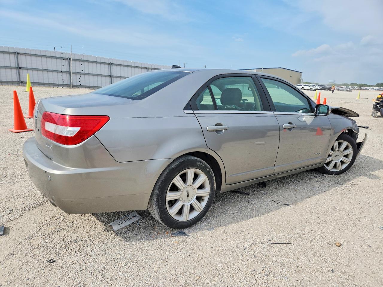 2008 Lincoln Mkz Gray vin: 3LNHM26T38R648511