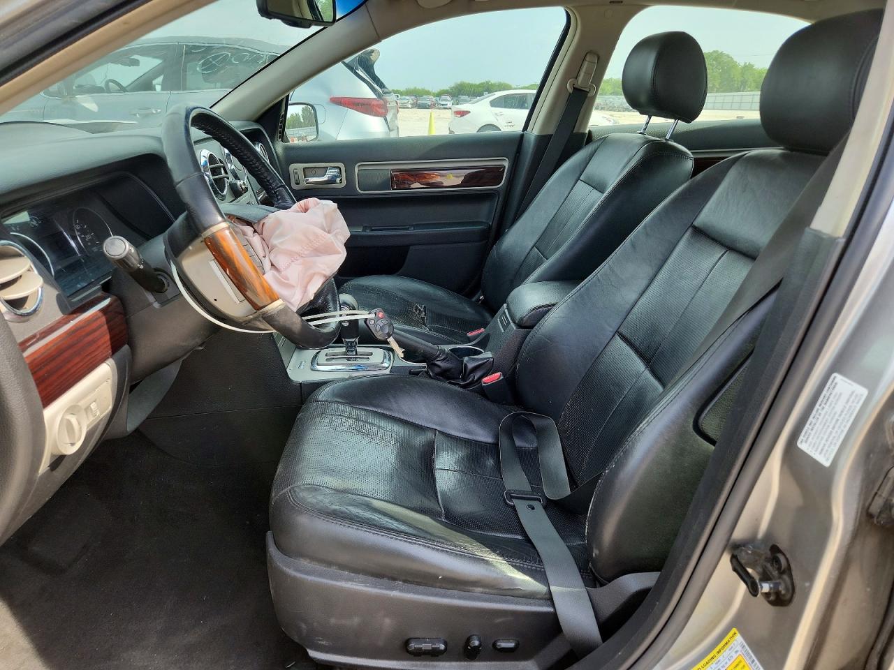 2008 Lincoln Mkz Gray vin: 3LNHM26T38R648511