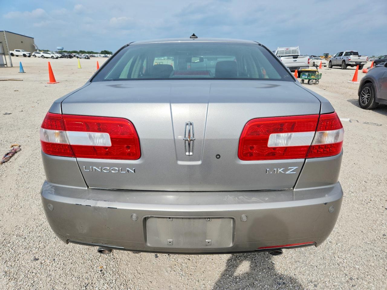 2008 Lincoln Mkz Gray vin: 3LNHM26T38R648511