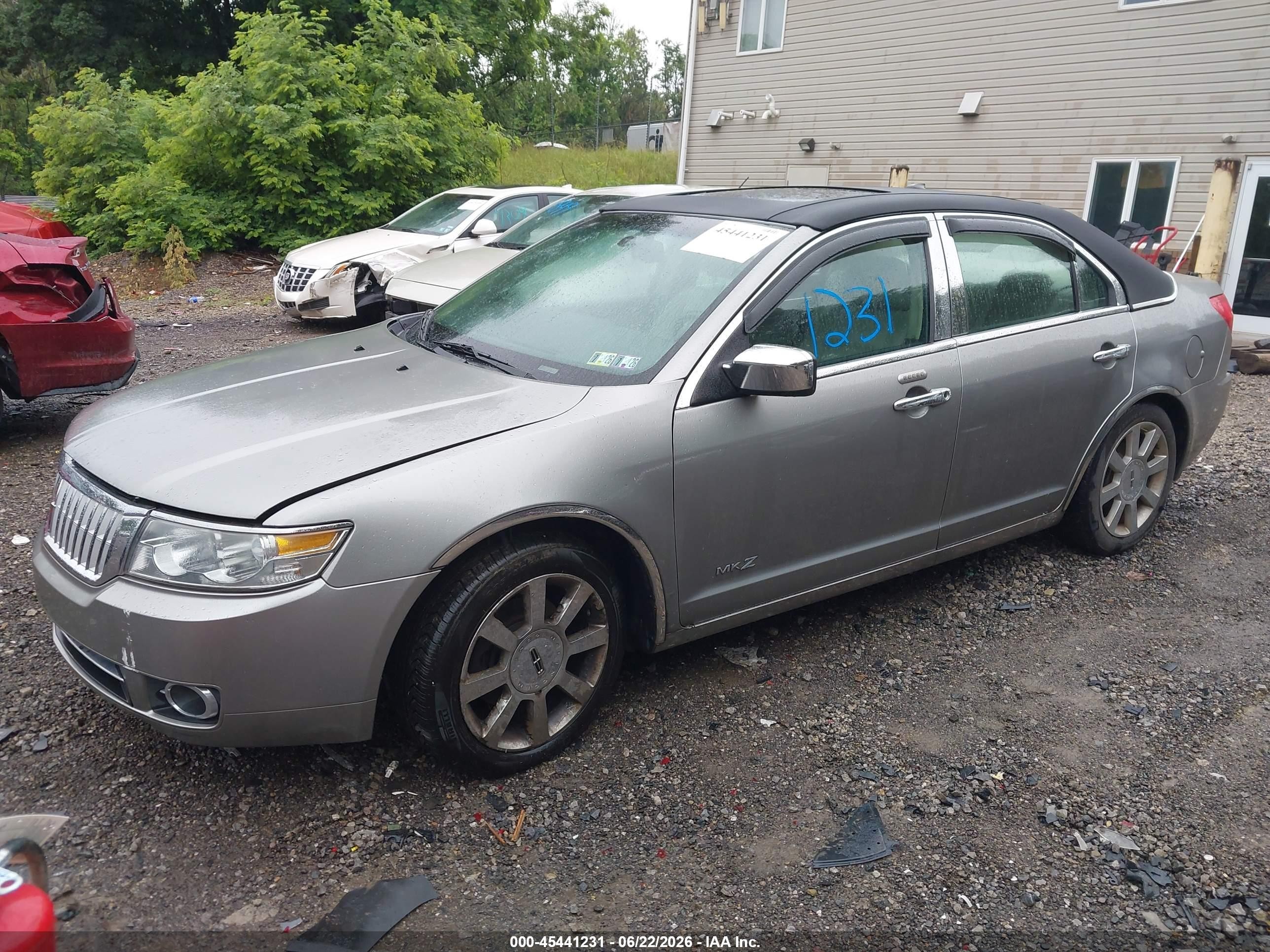 2008 Lincoln Mkz   Beige vin: 3LNHM26T38R650694