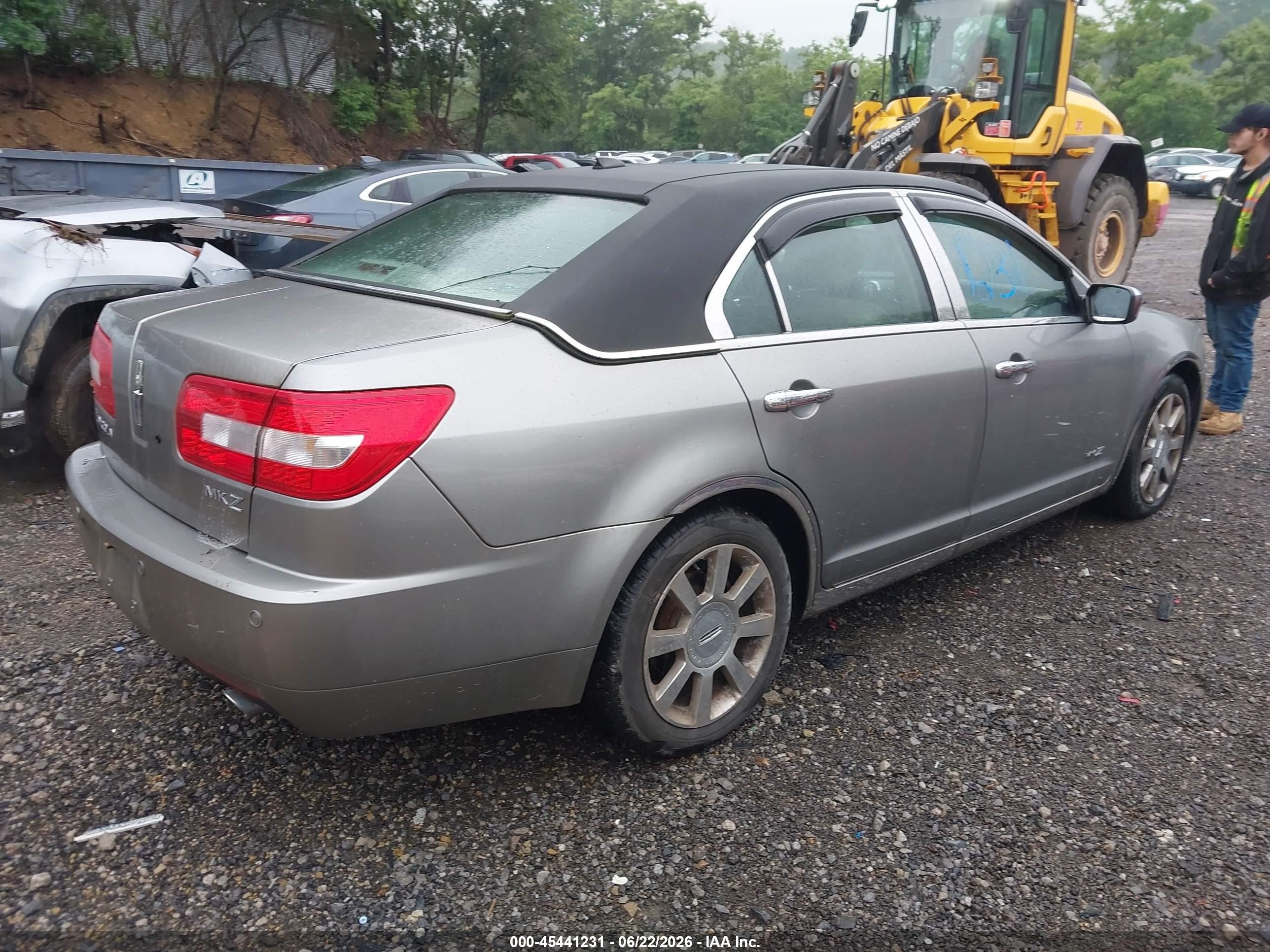 2008 Lincoln Mkz   Beige vin: 3LNHM26T38R650694