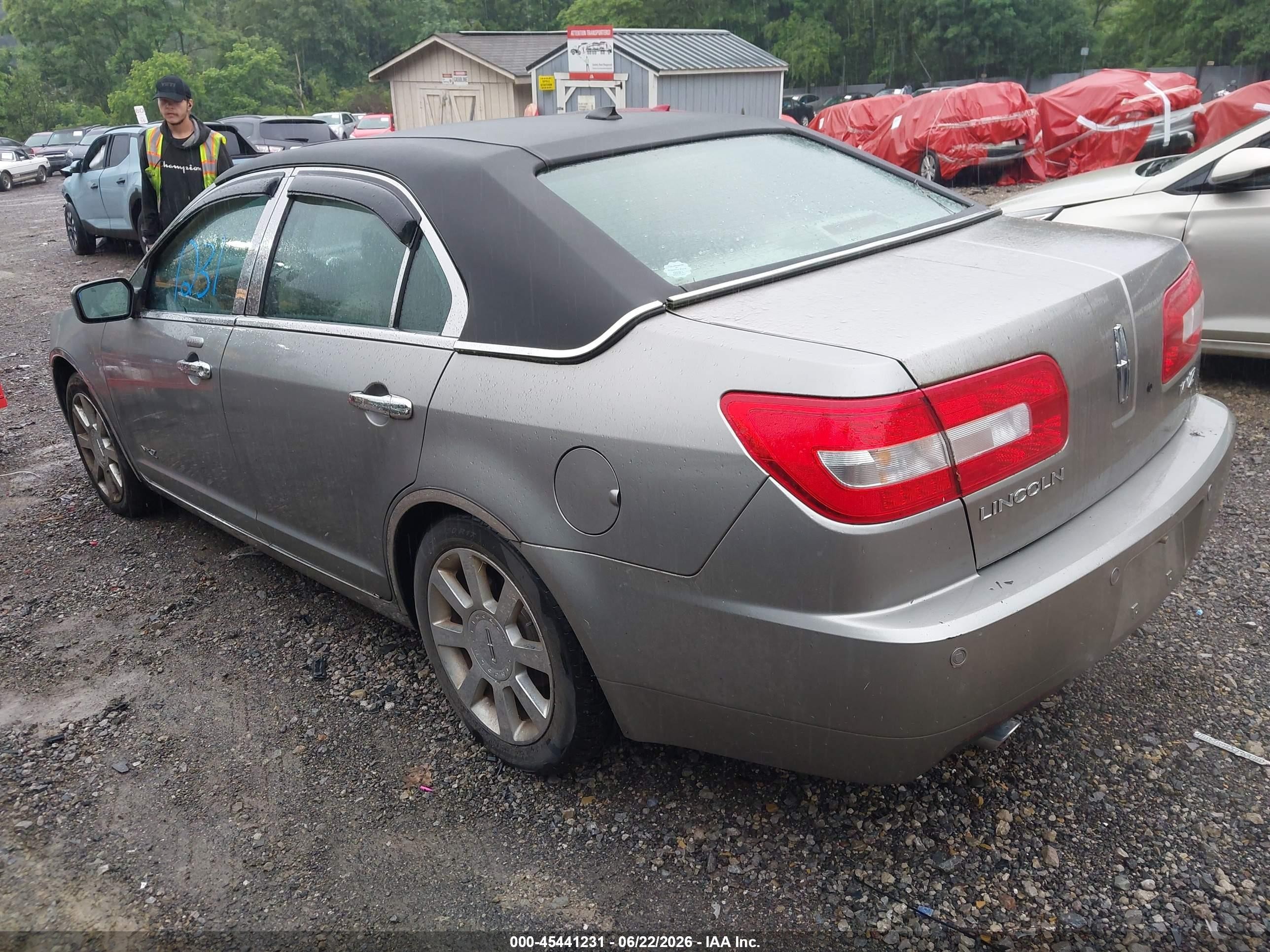 2008 Lincoln Mkz   Beige vin: 3LNHM26T38R650694
