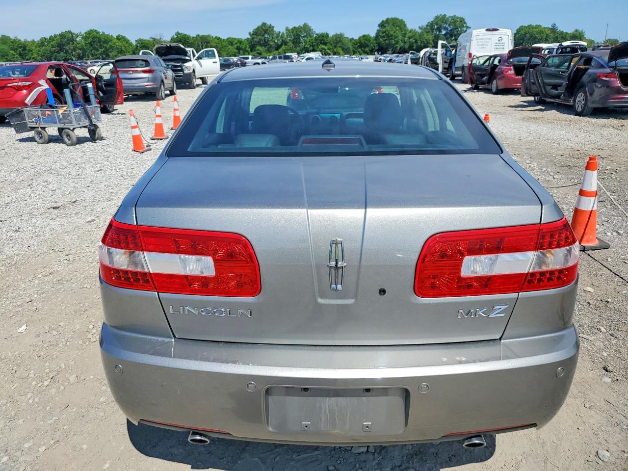 2009 Lincoln Mkz Tan vin: 3LNHM26T39R613761