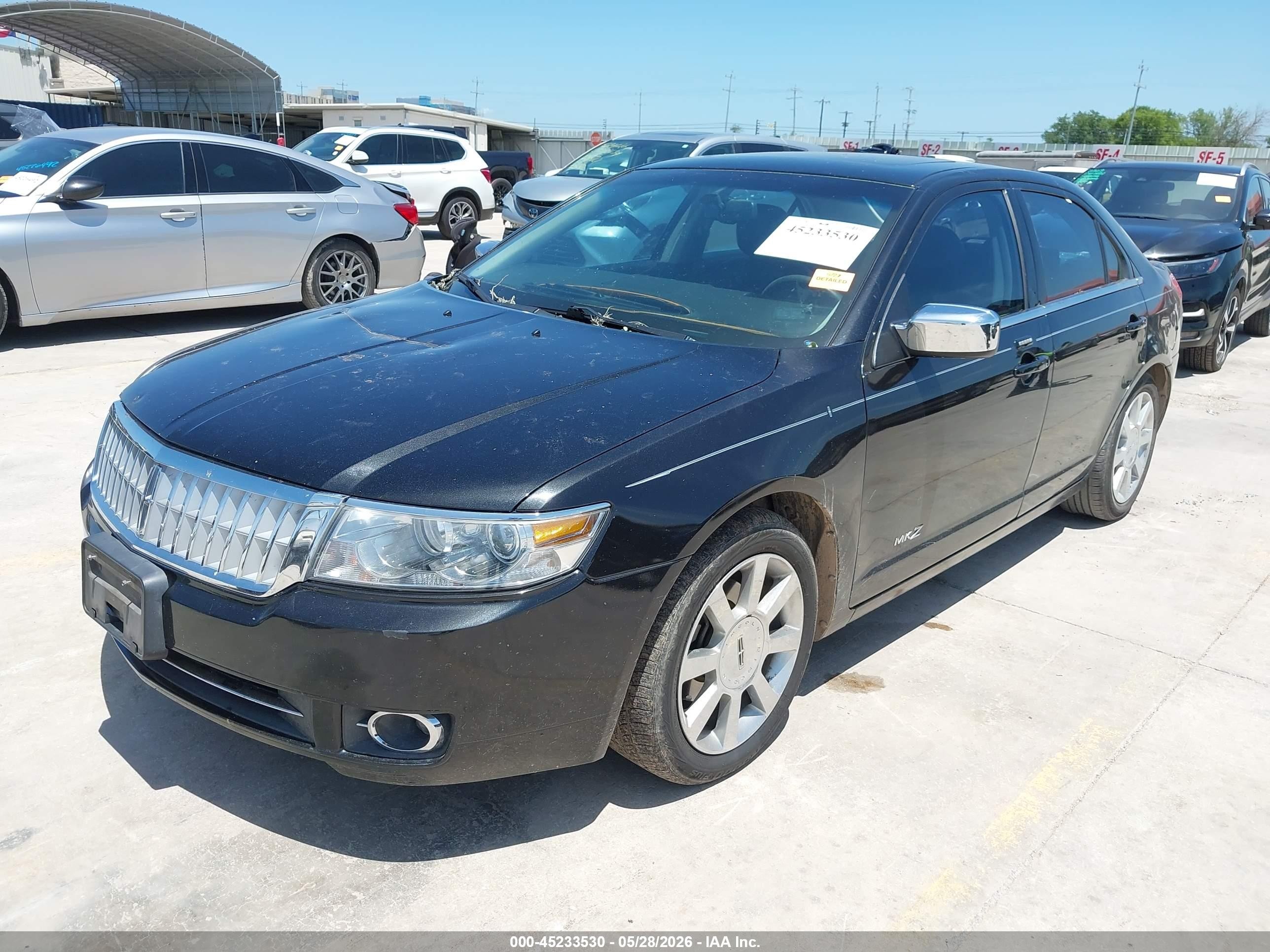 2009 Lincoln Mkz Black vin: 3LNHM26T39R620001