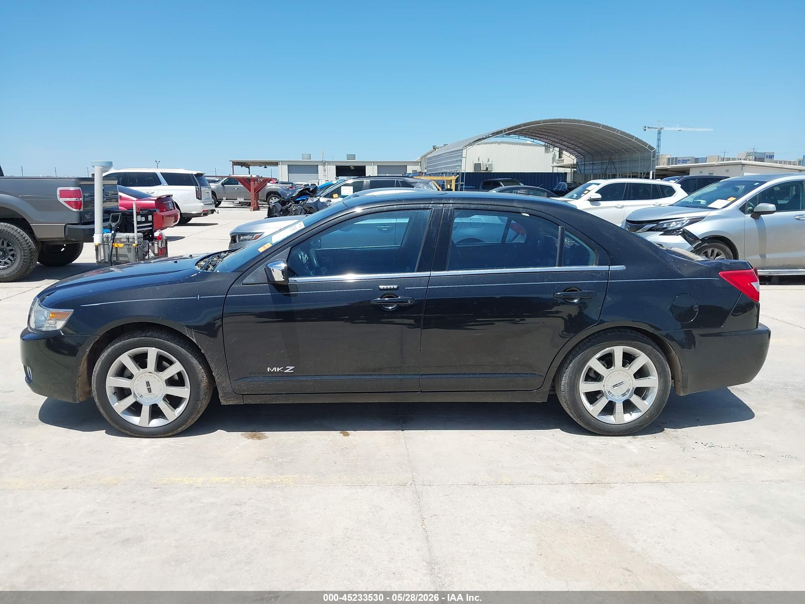 2009 Lincoln Mkz Black vin: 3LNHM26T39R620001