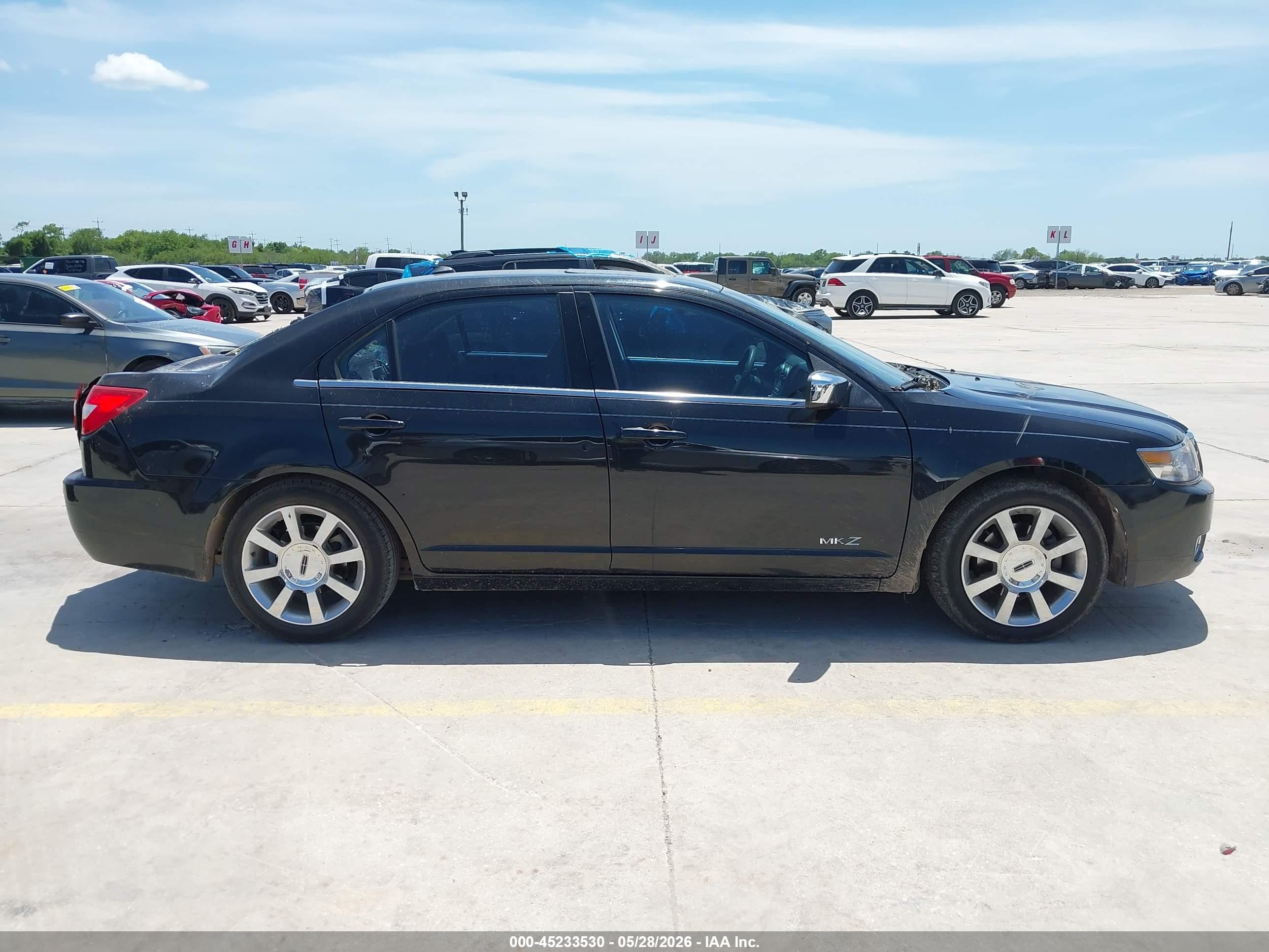 2009 Lincoln Mkz Black vin: 3LNHM26T39R620001
