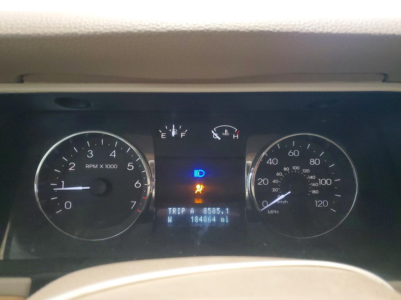 2007 Lincoln Mkz Cream vin: 3LNHM26T47R625544