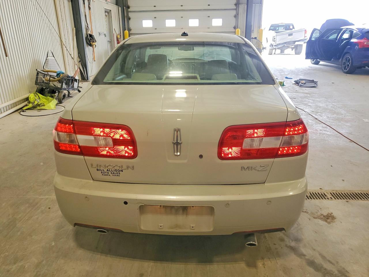 2007 Lincoln Mkz Cream vin: 3LNHM26T47R625544