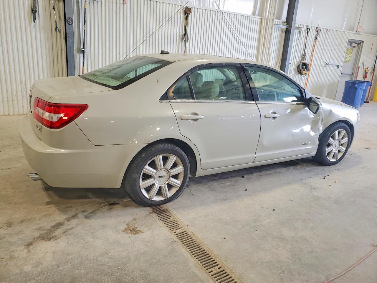 2007 Lincoln Mkz Cream vin: 3LNHM26T47R625544