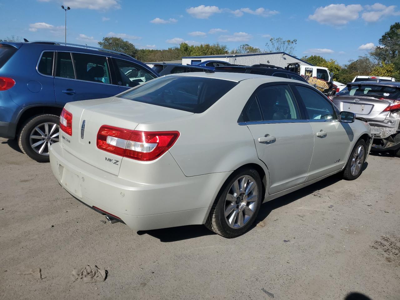2008 Lincoln Mkz Beige vin: 3LNHM26T48R625285
