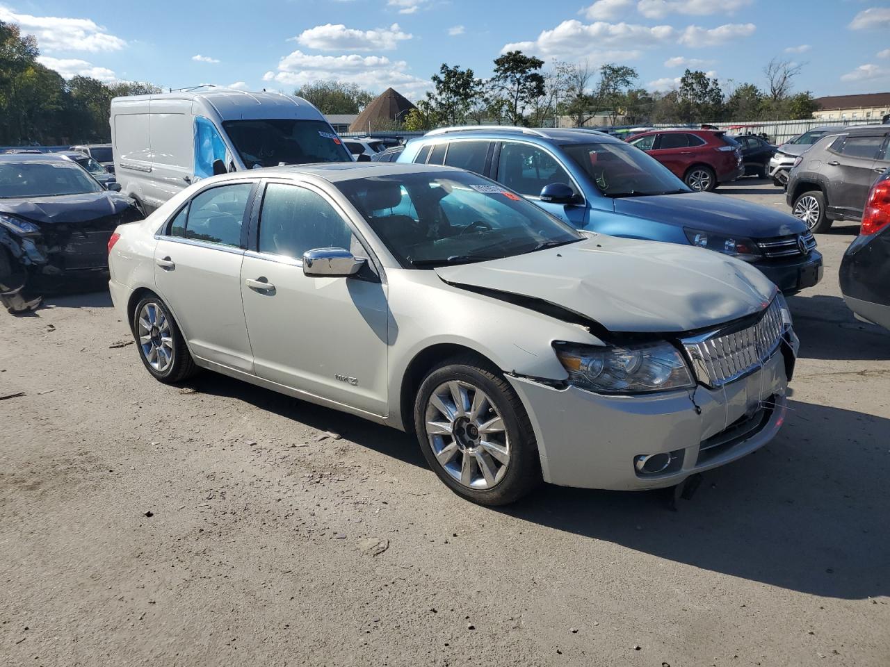 2008 Lincoln Mkz Beige vin: 3LNHM26T48R625285