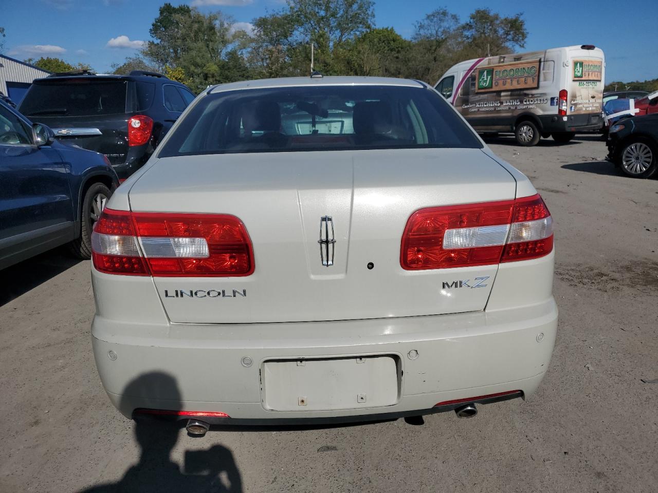 2008 Lincoln Mkz Beige vin: 3LNHM26T48R625285
