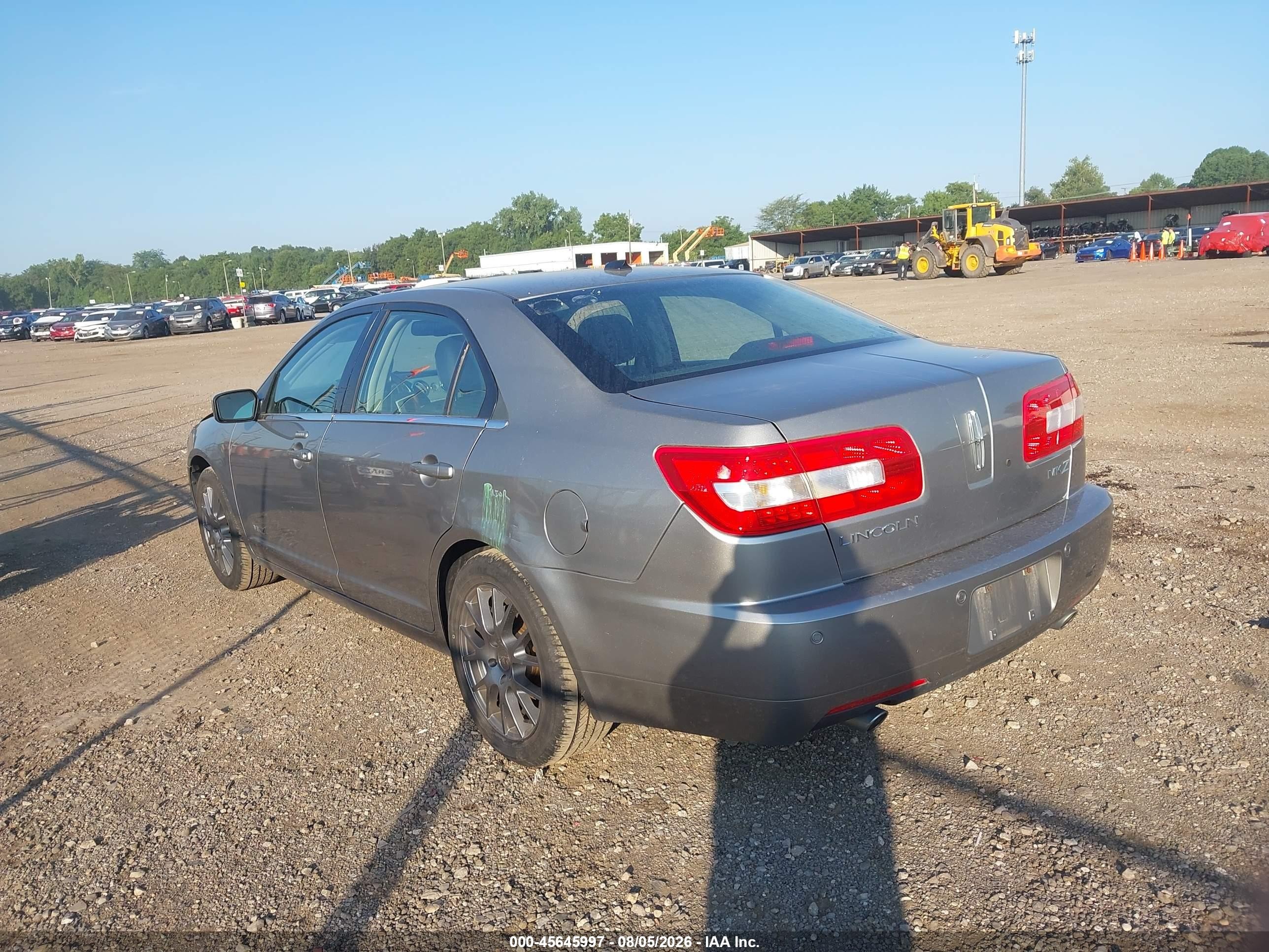 2008 Lincoln Mkz   Gold vin: 3LNHM26T48R650770