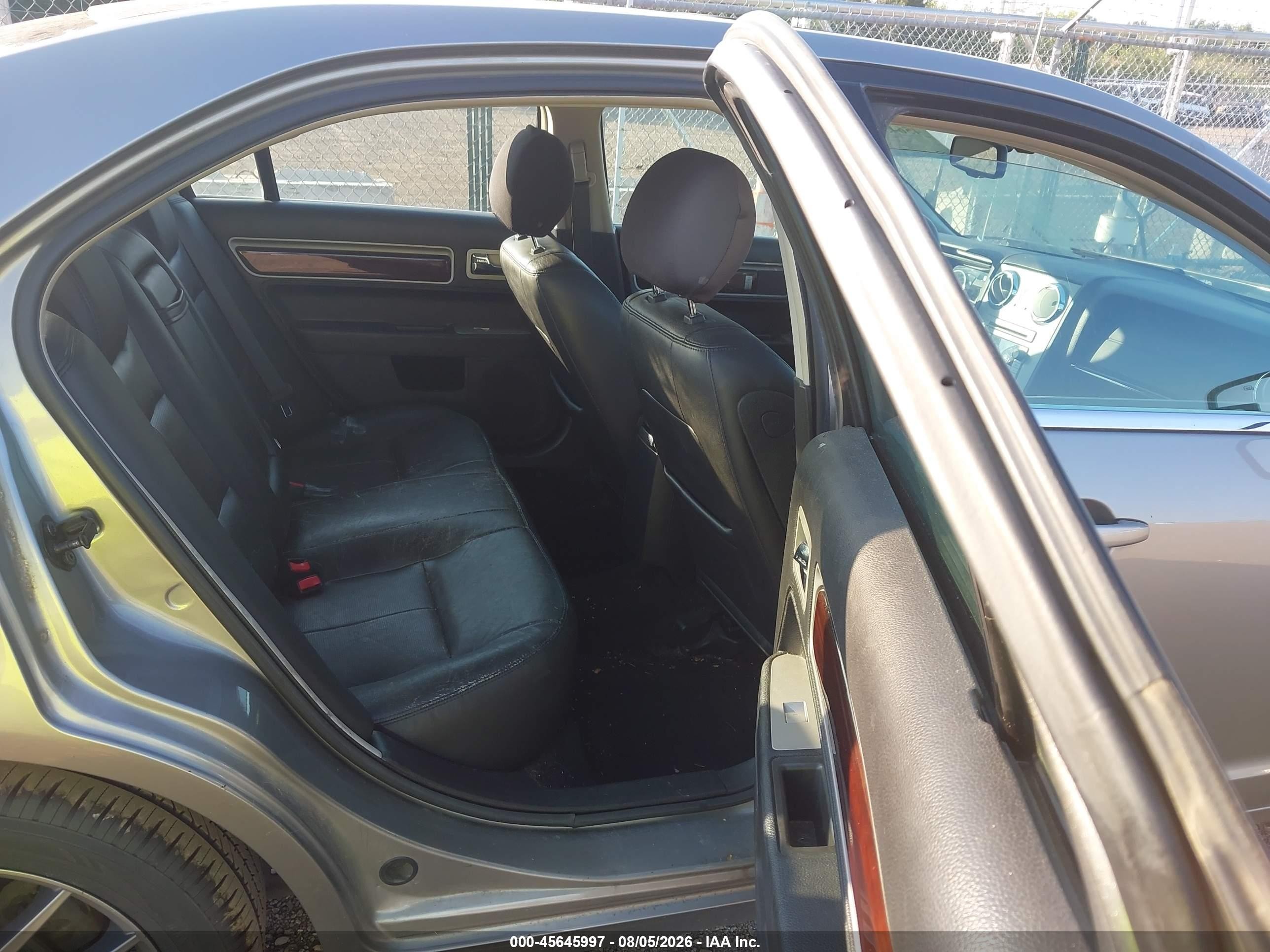 2008 Lincoln Mkz   Gold vin: 3LNHM26T48R650770