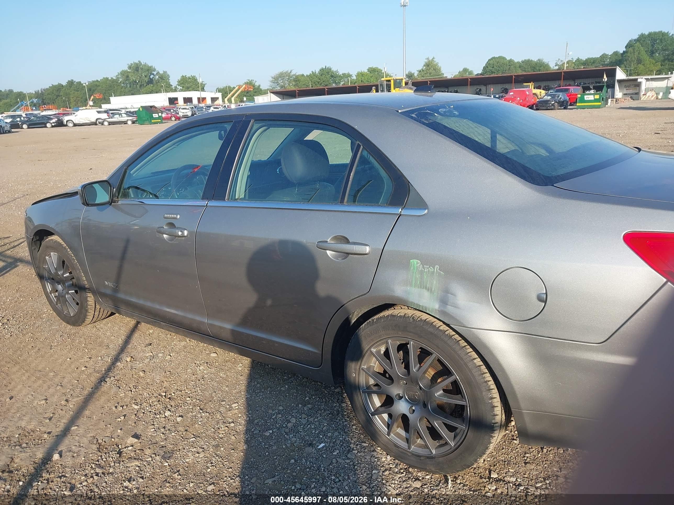 2008 Lincoln Mkz   Gold vin: 3LNHM26T48R650770