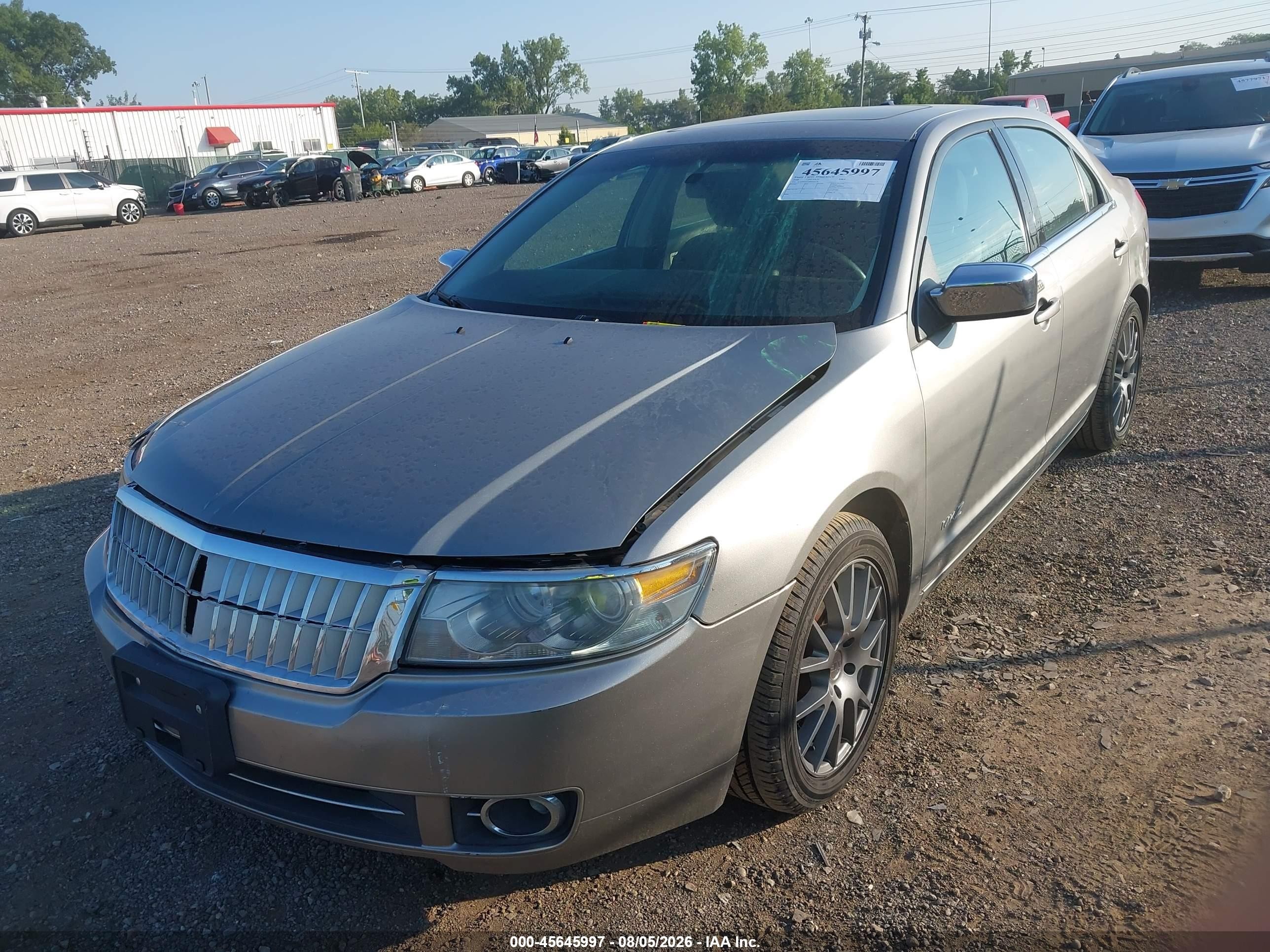 2008 Lincoln Mkz   Gold vin: 3LNHM26T48R650770