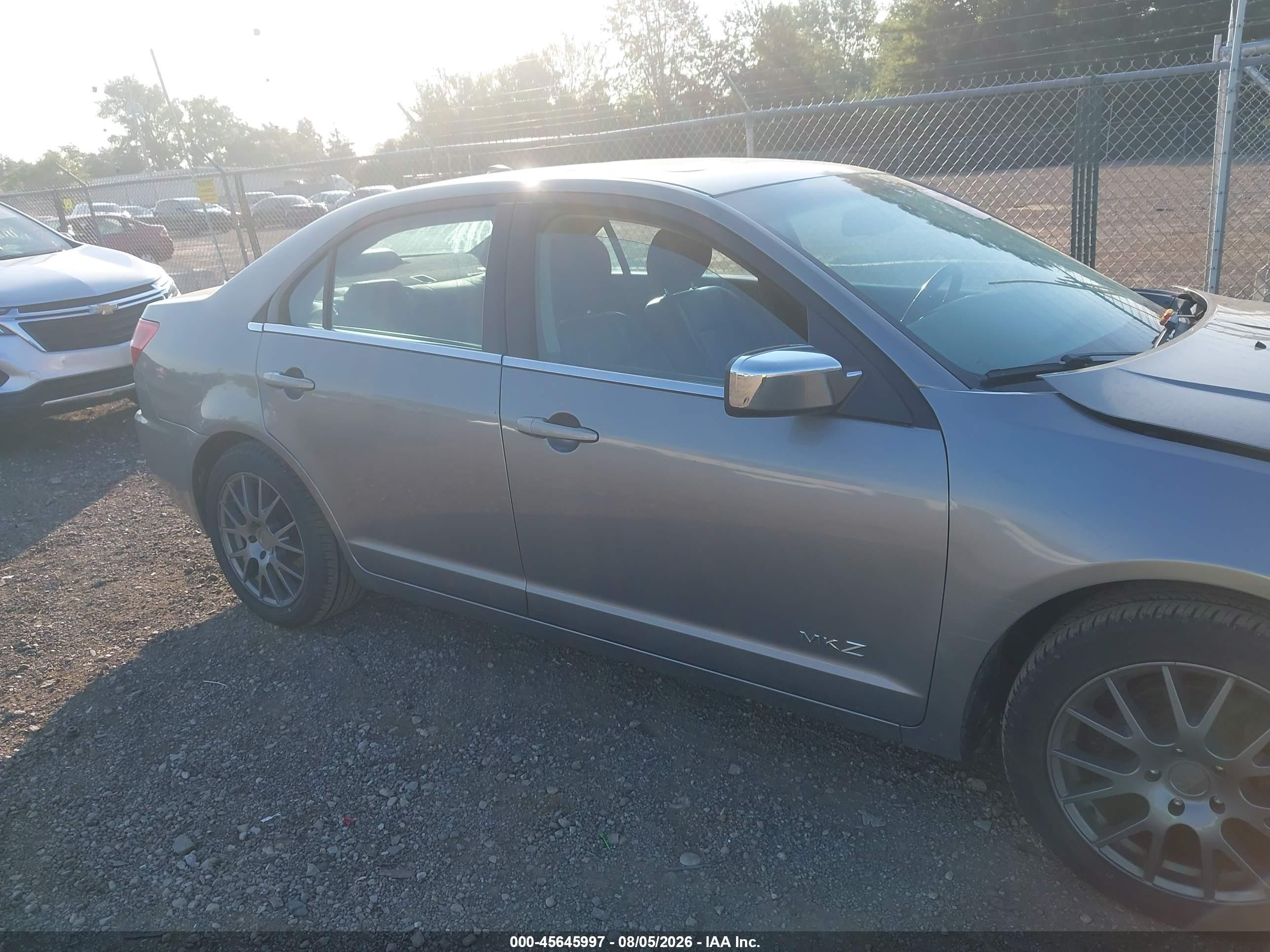 2008 Lincoln Mkz   Gold vin: 3LNHM26T48R650770