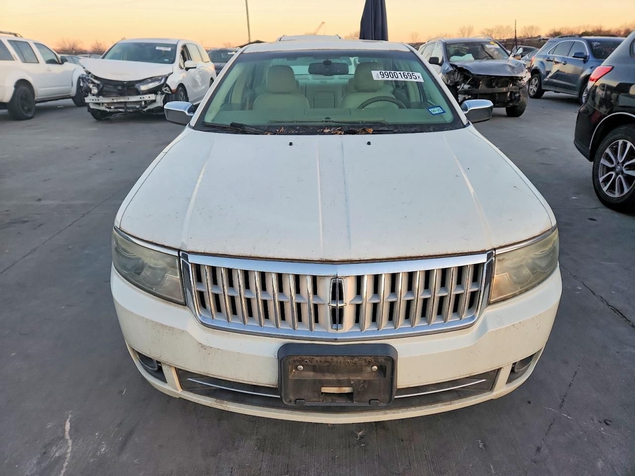 2009 Lincoln Mkz Cream vin: 3LNHM26T49R602672