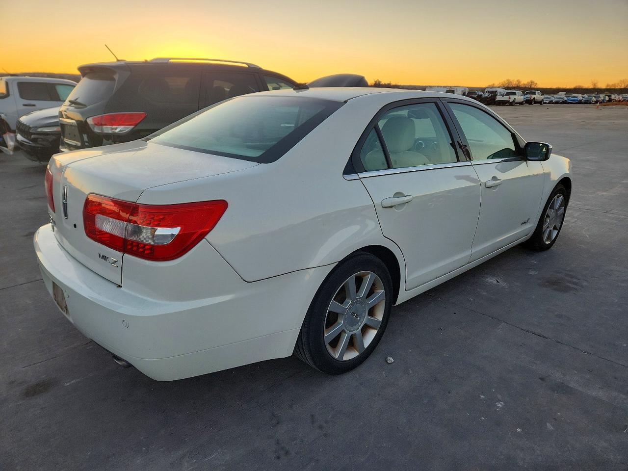 2009 Lincoln Mkz Cream vin: 3LNHM26T49R602672