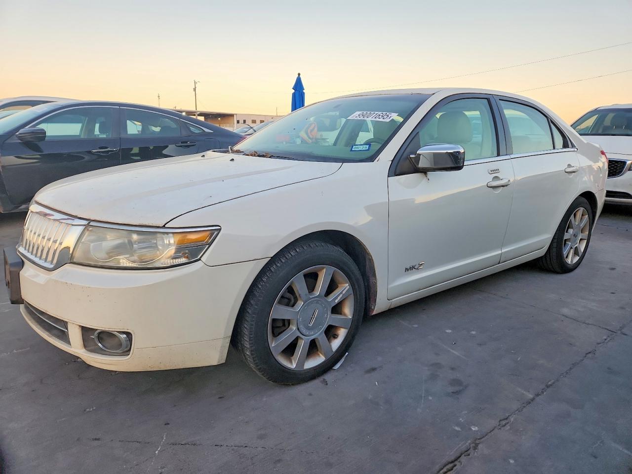 2009 Lincoln Mkz Cream vin: 3LNHM26T49R602672