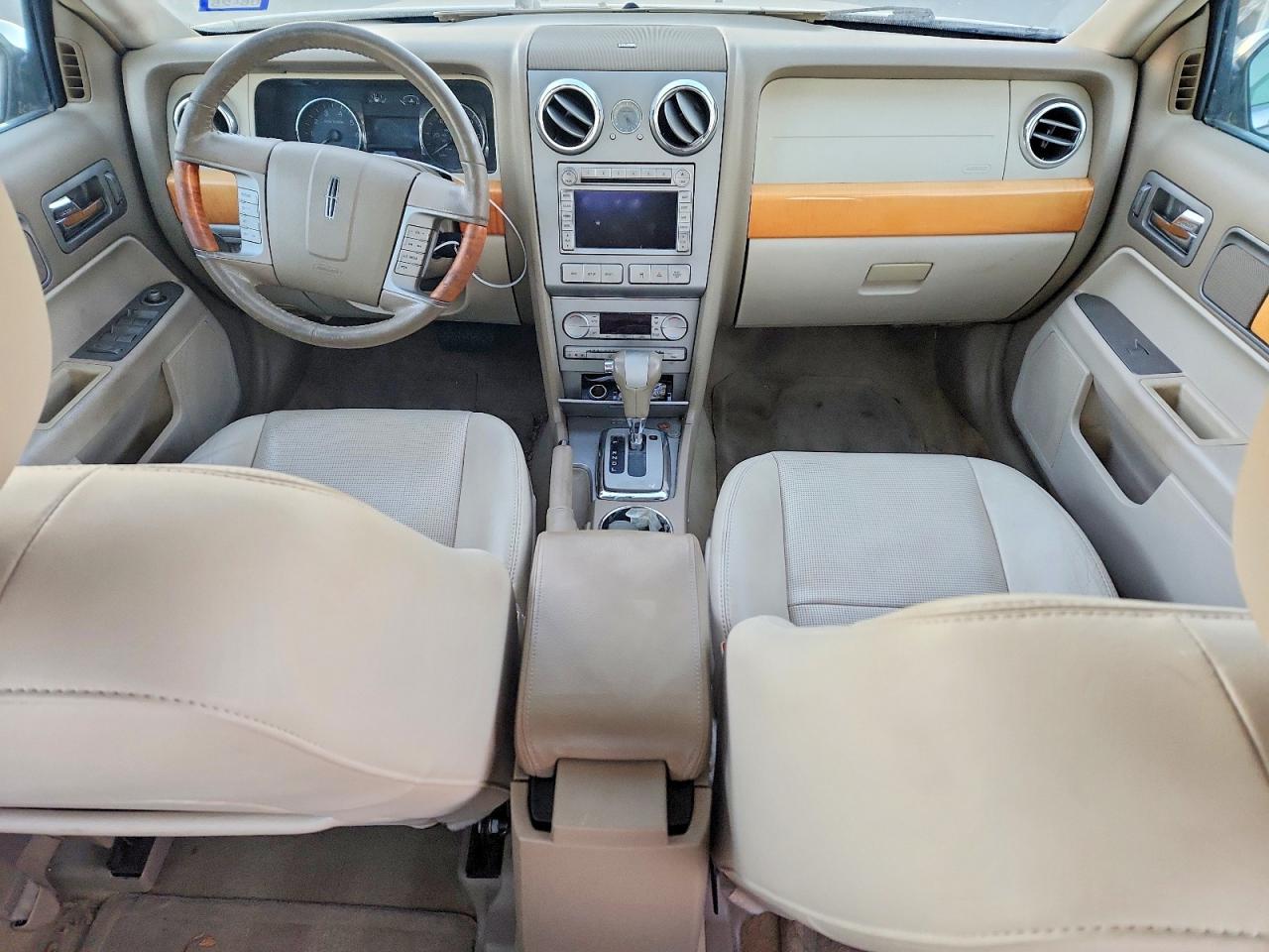 2009 Lincoln Mkz Cream vin: 3LNHM26T49R602672