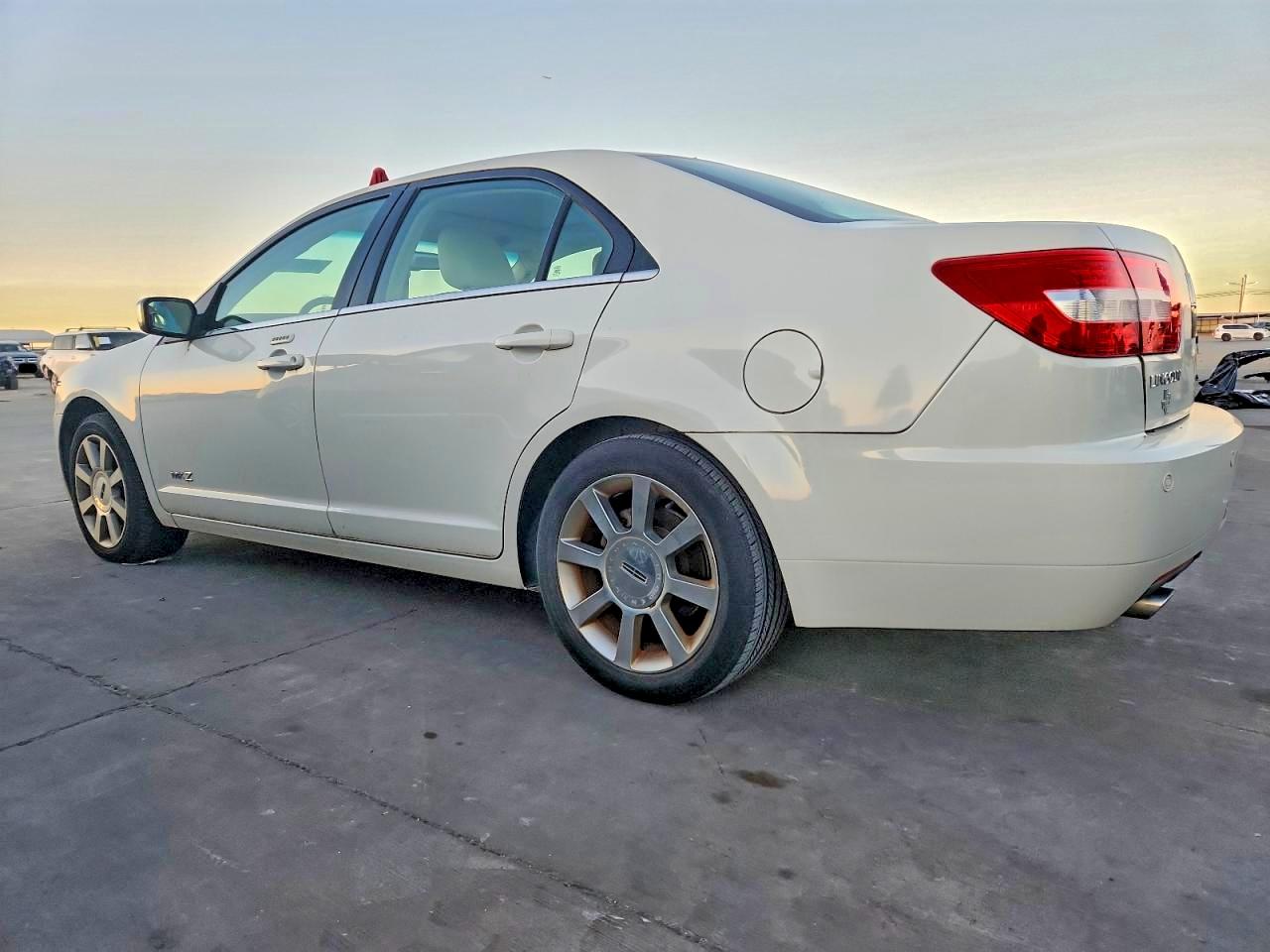 2009 Lincoln Mkz Cream vin: 3LNHM26T49R602672