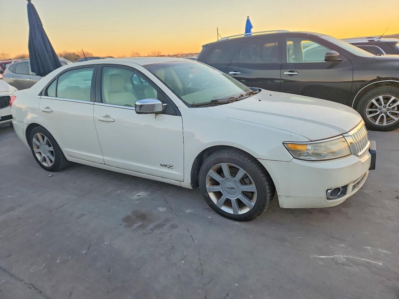 2009 Lincoln Mkz Cream vin: 3LNHM26T49R602672