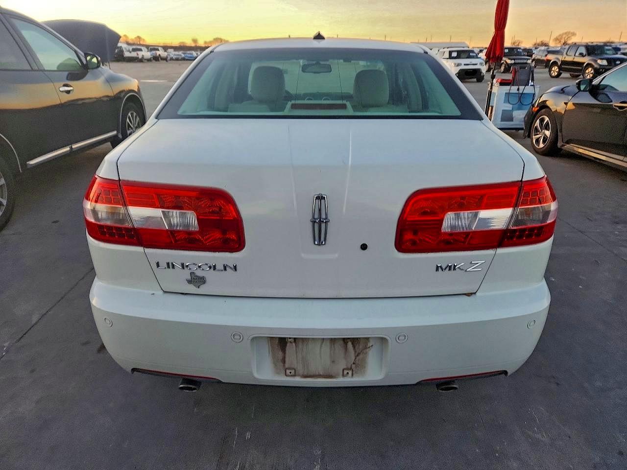 2009 Lincoln Mkz Cream vin: 3LNHM26T49R602672