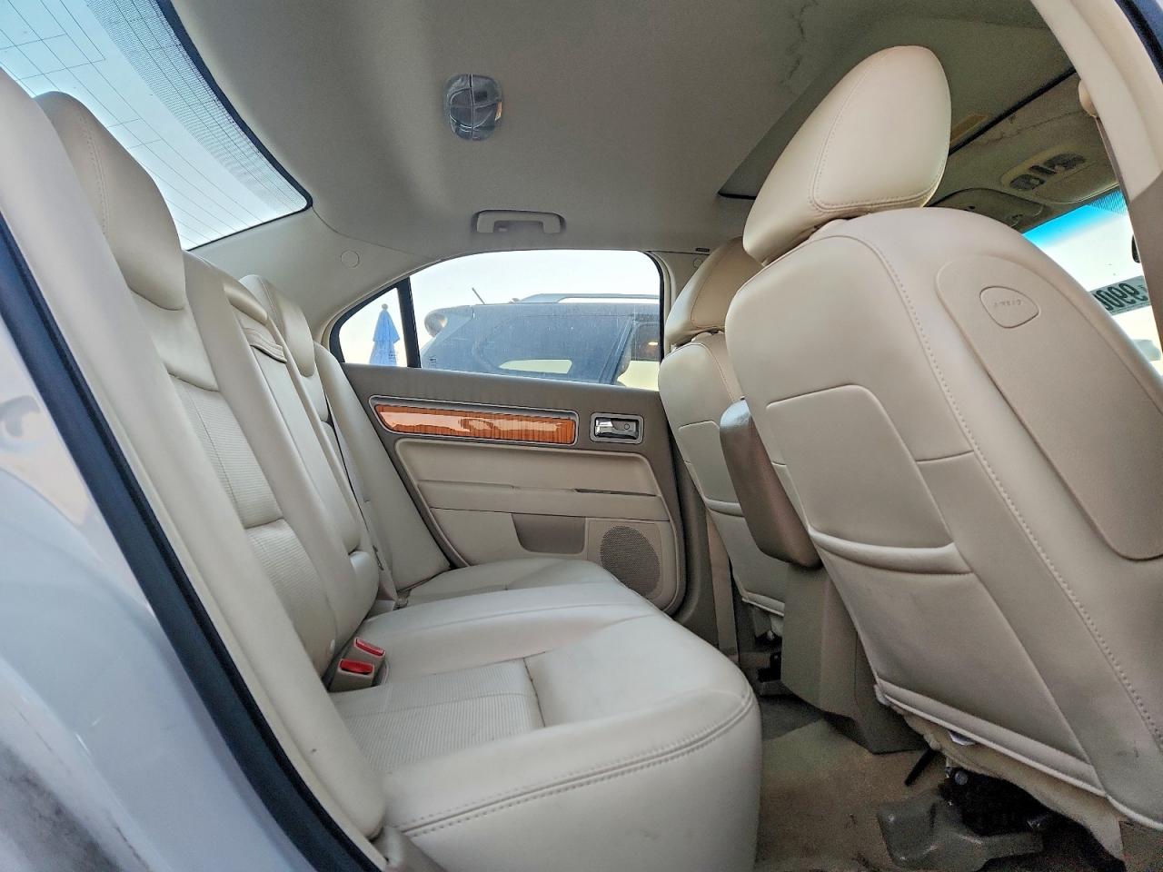 2009 Lincoln Mkz Cream vin: 3LNHM26T49R602672