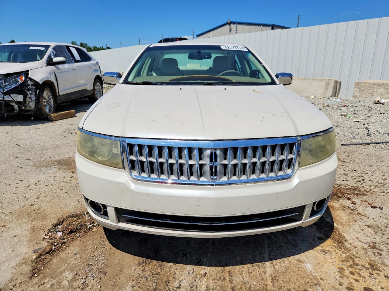 2009 Lincoln Mkz White vin: 3LNHM26T49R613378