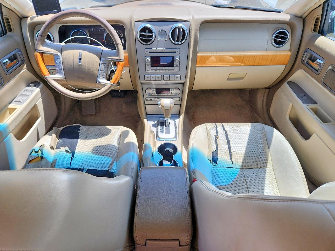 2009 Lincoln Mkz White vin: 3LNHM26T49R613378