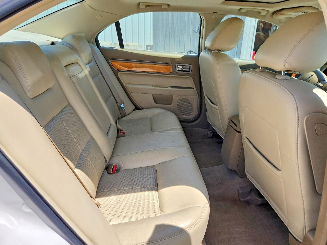 2009 Lincoln Mkz White vin: 3LNHM26T49R613378