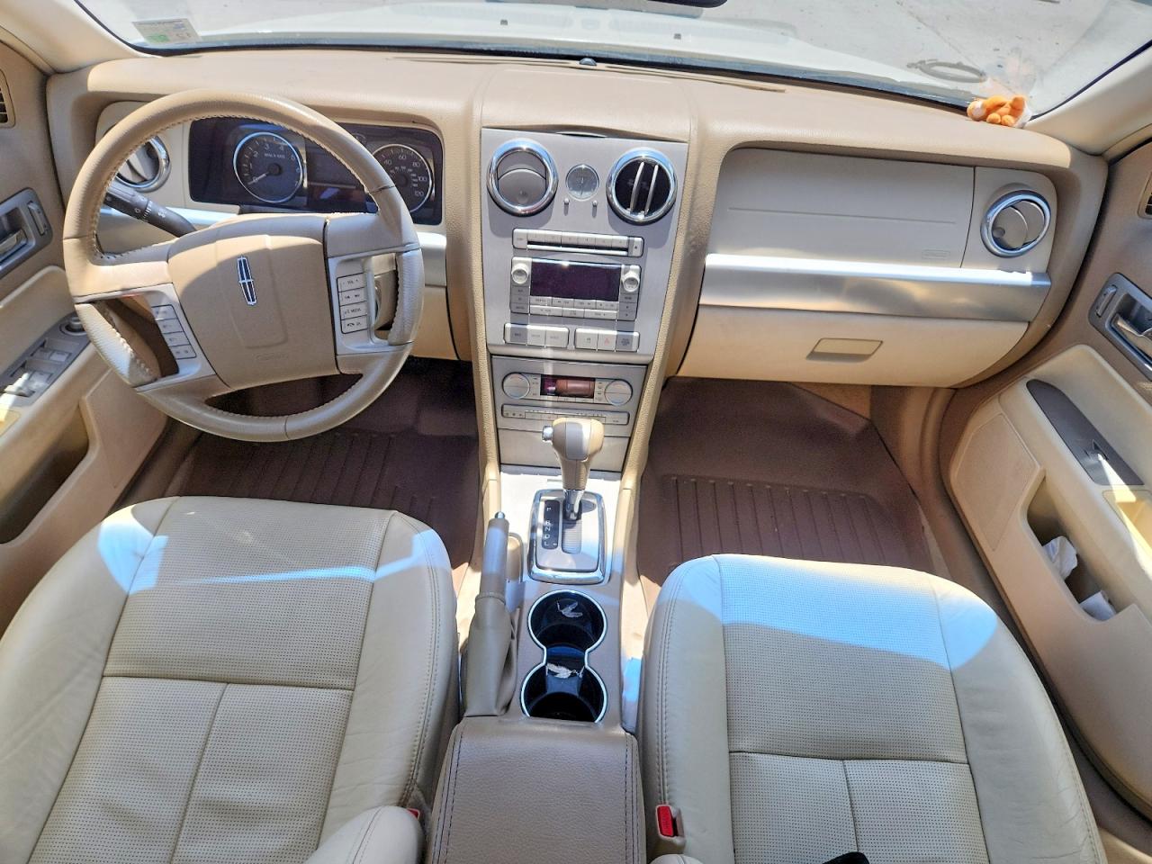 2009 Lincoln Mkz White vin: 3LNHM26T49R635929